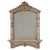 1900s French Louis XVI Carved Oak Mirror With Shelf For Sale - Image 9 of 18
