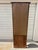 1960s Vintage Pulaski Mahogany Hall Tree With Decorative Frosted Glass Mirror and Marble Top For Sale - Image 5 of 8