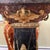 Metal 1990s Antique Reproduction Marble Pedestal With Bronze Work. For Sale - Image 7 of 10