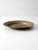 Vintage engraved brass plate with intricate Persian-inspired floral and arabesque motifs throughout. The warm brass tone...