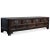 Wood Low Walnut Storage Coffer For Sale - Image 7 of 7