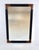 Fine Mid Century rectangular wall mirror with rich wrapped leather Heart Pine Frame and copper accents for a rustic,...