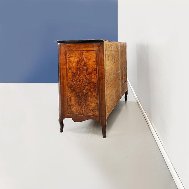 Italian Baroque Wood and Metal Chests of Drawers, 1730s For Sale - Image 6 of 18