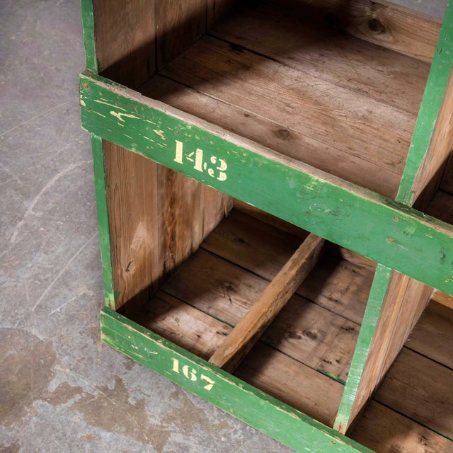 Late Victorian Model 46 Pigeon Hole Unit, 1920s For Sale - Image 4 of 9