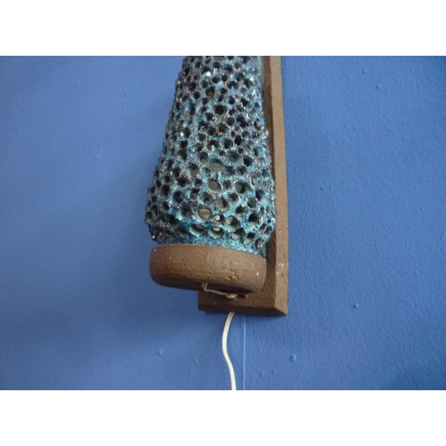 Ceramic Danish Ceramic Wall Lamp from Designstudio Sejer, 1960s For Sale - Image 7 of 17