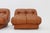 Vintage Nuvolone Lounge Chairs in Cognac Leather from Mimo Padova, Italy, 1970s, Set of 2 For Sale - Image 4 of 11