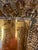 Vintage 1950s Gold and Lavender Highball Cocktail Glasses Set of 8 For Sale - Image 10 of 12