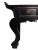 Black Antique Chinese Black Lacquer Altar Console Table For Sale - Image 8 of 13