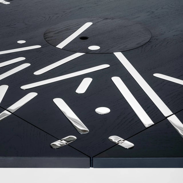Blue Limited Edition Alella Table by Lluis Clotet For Sale - Image 8 of 9