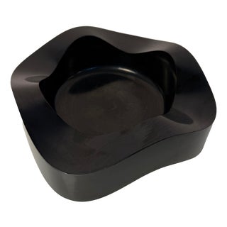 Black Ashtray by Walter Zeischegg for Helit, 1960s For Sale