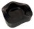 Black Ashtray by Walter Zeischegg for Helit, 1960s For Sale