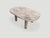 Contemporary Andrianna Shamaris Oval Low Bleached Teak Wood Side Table For Sale - Image 3 of 5