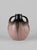 Pink and Black Flame Glazed Stoneware Vase with Double Handle by G. Méténier, 1920s For Sale - Image 4 of 9