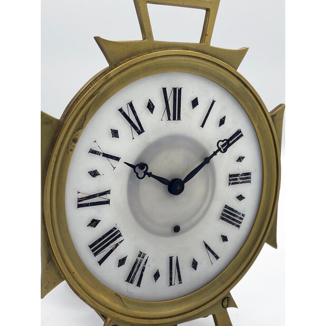 Antique Hand-Wound Night Clock, 1890s For Sale - Image 8 of 10