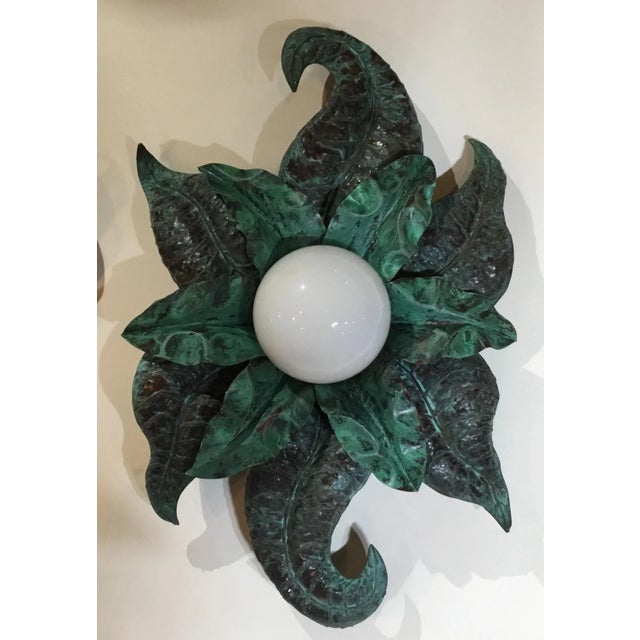 1960s Copper Wall Sconces - a Pair For Sale - Image 12 of 13