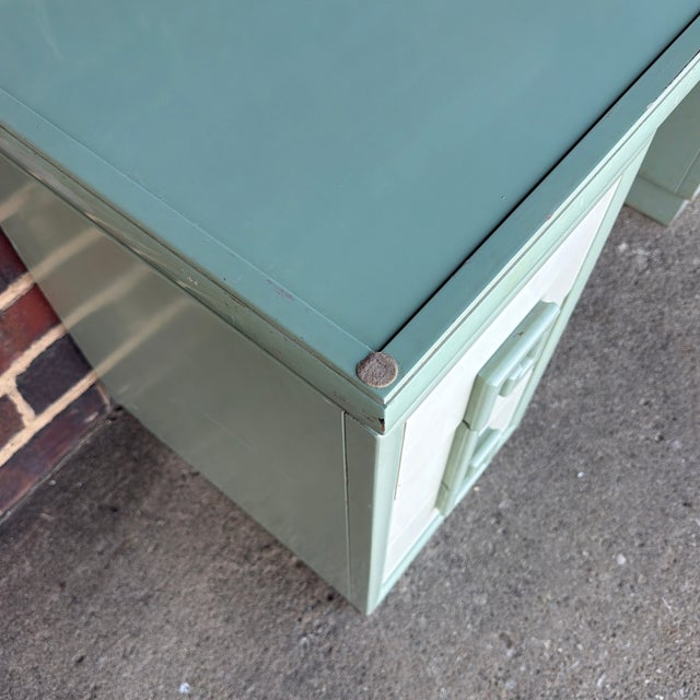 Kittinger Greek Key Vanity Desk / Writing Desk For Sale - Image 10 of 10