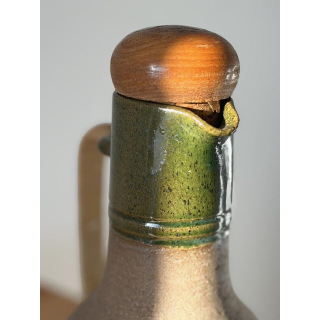 Mid-Century Modern Swedish Stoneware Jug by Sture G. Ohlsson, 1960s For Sale - Image 3 of 7