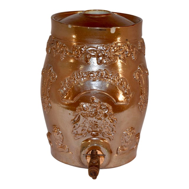 19th C English Spirit Barrel For Sale