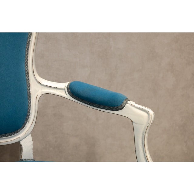 Wood Walnut Armchair, France, 1920 For Sale - Image 7 of 9