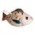 Vintage Mid-Century Modern Made in Portugal Fish Soup Tureen With Ladle For Sale