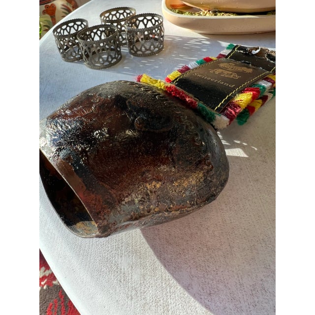 Up for consideration is a beautiful antique wall hanging from Switzerland. This would look lovely in your home and is...