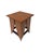 Art Deco Oak and Macassar Side Table by P.E.L. Izeren for De Genneper Molen, 1920s For Sale - Image 12 of 12
