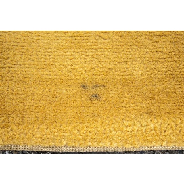 Italian Wool Rug with Geometric Designs, 1950s For Sale - Image 6 of 7