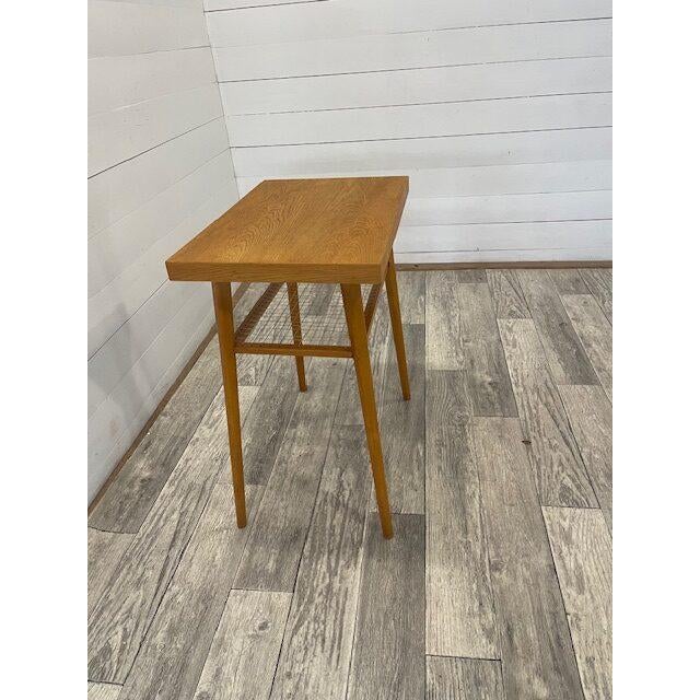 Mid-Century Side Table from Drevopodnik Holesov, 1960s For Sale - Image 3 of 7
