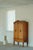 Early 20th Century Art Deco Danish Oak Cabinet with Hand-Carved Details, 1930s For Sale - Image 15 of 18