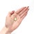 Vintage 14k Gold Brite-Cut Locket Pendant or Charm For Sale - Image 4 of 16