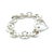 Contemporary Tiffany & Co. Sterling Silver Vintage Heart Clasp Round Link Bracelet 45.19g For Sale - Image 3 of 8
