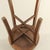 1940s Viennese Beech Bistro Chair with Curved Top Rail & X-Stretcher, Austria, 1930s For Sale - Image 5 of 11