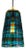 Tartan Pendant in Aqua in Brass For Sale
