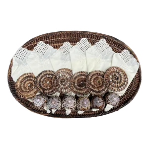 Vintage Tiki Coastal Place Settings for Six - 24 Pieces