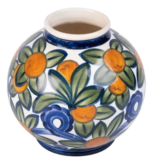 Aluminia Faience So-Called Bolvase by Harald Slott-Møller, Denmark, 1905
