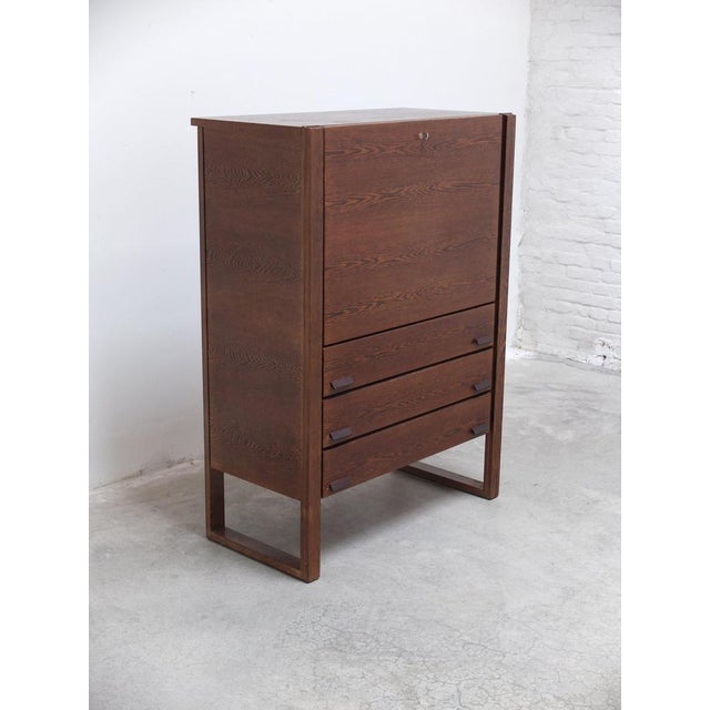 Wood Team Program 500 Bar Cabinet in Wengé from N-Line, 1966 For Sale - Image 7 of 18