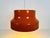 Space Age Bumling Orange Pendant Lamp, Germany, 1970s For Sale - Image 9 of 11