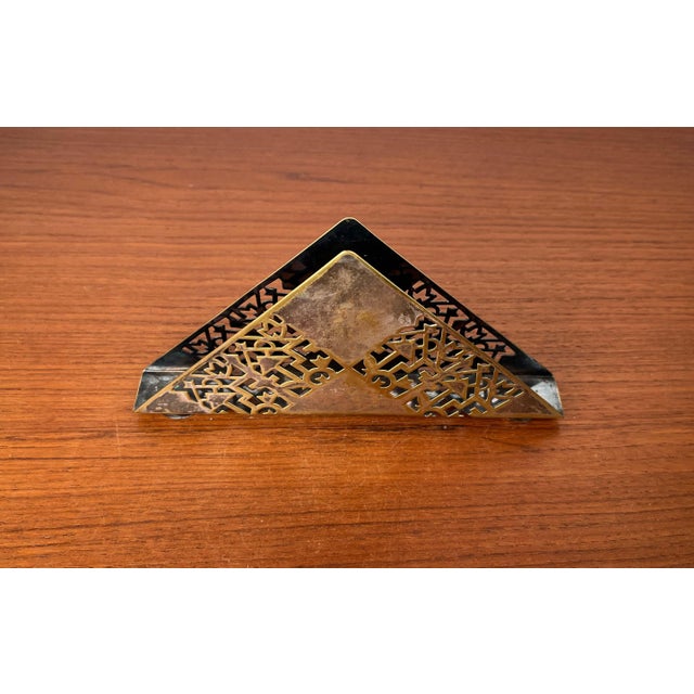 Art Deco Metal Napkin Holder from Quist For Sale - Image 14 of 15