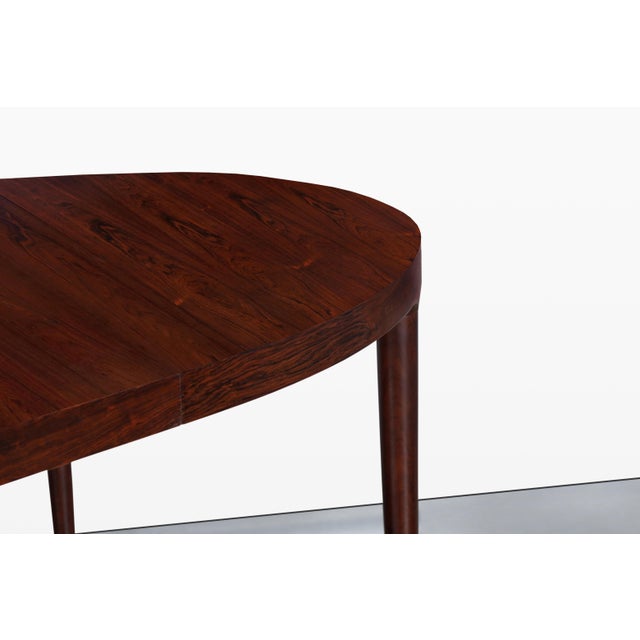 Danish Modern Expanding Rosewood Dining Table by Harry Ostergaard for Moreddi For Sale - Image 12 of 15