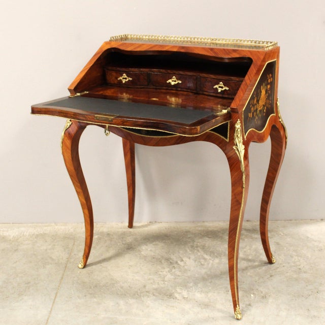 19th Century Napoleon III Writing Desk For Sale - Image 5 of 16