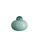 This vase is an elegant green glass work, round in shape with a diameter of 25 cm and a height of 24 cm. The choice of...