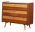 1950s Beech + Teak Swedish Shoe Cabinet For Sale