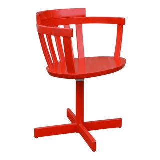 Swedish Mid-Century Modern Desk Chair by Edsby-Verken For Sale