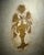 Wood French Antique Panel Screen, Gold Leaf For Sale - Image 7 of 9