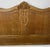 Gold Vintage French Louis XVI Oak Double Bed Frame with Carved Headboard For Sale - Image 8 of 13