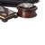 Boxes and Notepad Holder in Silver and Wood, 19th Century, Set of 4 For Sale - Image 5 of 6