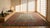 Beautiful Sky Blue and Blue Color With Unique Foliate Pattern Antique Tahran Rug For Sale - Image 9 of 10