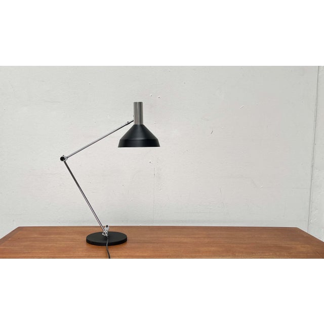 Mid-Century Modern Swiss Type 60 Minimalist Table Lamp by Rosemarie and Rico Baltensweiler for Baltensweiler, 1960s For Sale - Image 6 of 18