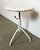 Wood Industrial Iron Height Adjustable Stool, 1960s For Sale - Image 7 of 16