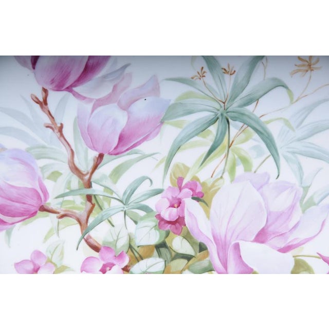 Ceramic 20th Century Floral Bouquet Plaque from KPM Berlin For Sale - Image 7 of 17